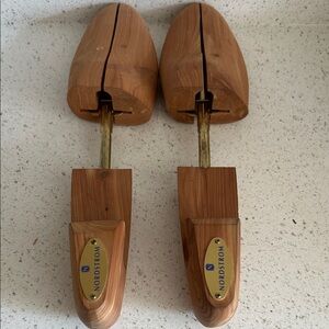 Nordstrom Cedar Shoe Shapers with Brass Accents